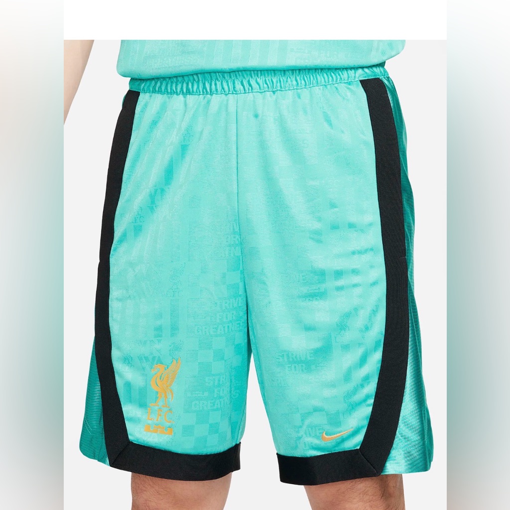 Nike Lebron X Liverpool Fc Dri-Fit Dna 8" Basketball Shorts Fn3013-392 Size 2xl